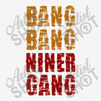 Bang Bang Niner Gang Football Throw Pillow | Artistshot