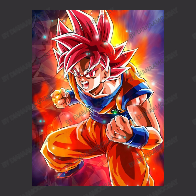 Goku Anime Vintage Hoodie by dianaamccray | Artistshot