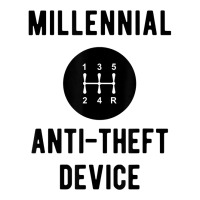 Millennial Anti Theft Device Funny Car Gear Shift Retro T Shirt Youth Sweatshirt | Artistshot