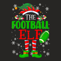 Football The Football Elf Xmas Matching Family Funny Christmas 439 Ladies Fitted T-shirt | Artistshot