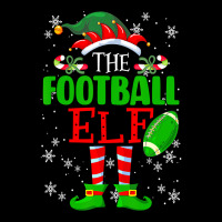 Football The Football Elf Xmas Matching Family Funny Christmas 439 Cropped Hoodie | Artistshot