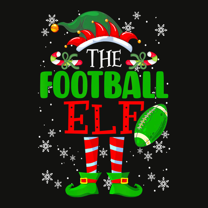 Football The Football Elf Xmas Matching Family Funny Christmas 439 Scorecard Crop Tee by hopelessoon | Artistshot