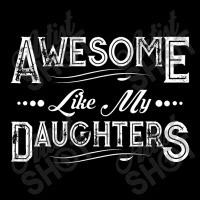 Awesome Like My Daughter Shirt Funny Vintage Father's Day Atv License Plate | Artistshot