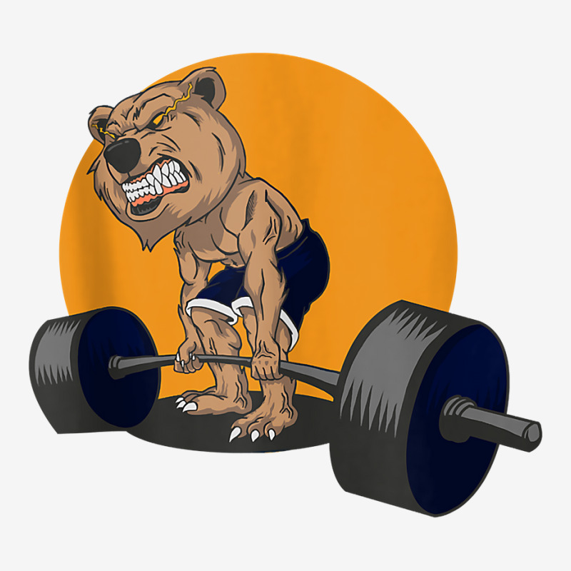 Grizzly Bear Lifting Heavy Weights Tank Top Camper Cup | Artistshot