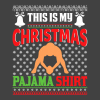 Football Christmas Pajama Merican Football Ball Santa Hat Funny Sport Vintage T-shirt | Artistshot