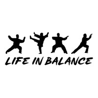 Life In A Balance Tai Chi Martial Arts Qigong Self Defense T Shirt V-neck Tee | Artistshot