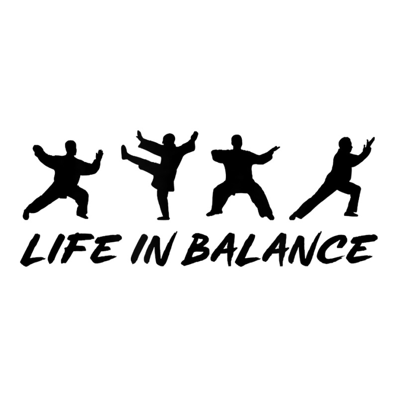 Life In A Balance Tai Chi Martial Arts Qigong Self Defense T Shirt V-Neck Tee by vazwttopperve | Artistshot