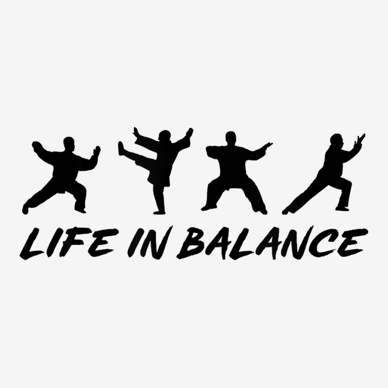 Life In A Balance Tai Chi Martial Arts Qigong Self Defense T Shirt Ladies Polo Shirt by vazwttopperve | Artistshot