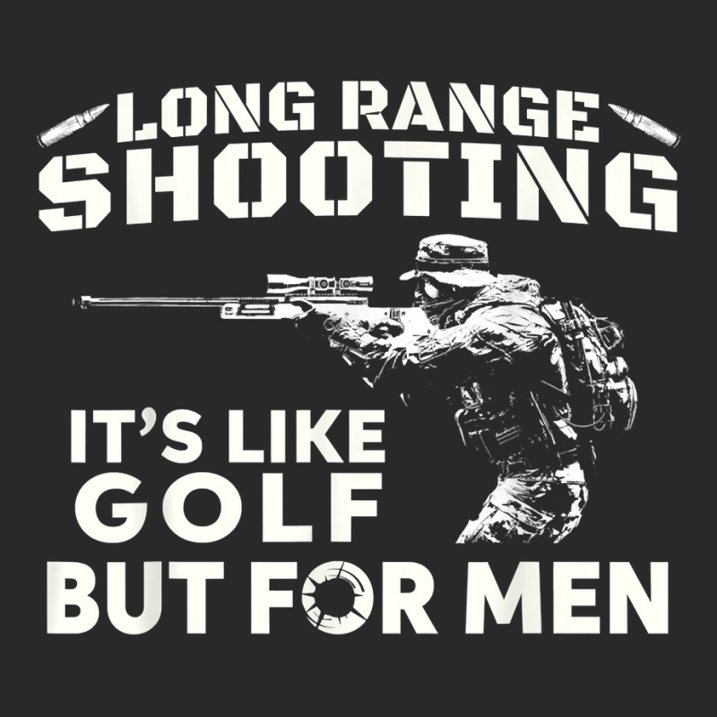 Long Range Shooting It's Like Golf But For Men T Shirt Printed Hat | Artistshot