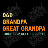 Mens Fathers Day Gift From Grandkids Dad Grandpa Great Grandpa V-neck Tee | Artistshot