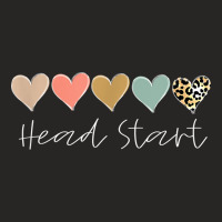 Leopard Hearts Teacher Student, Head Start T Shirt Ladies Fitted T-shirt | Artistshot