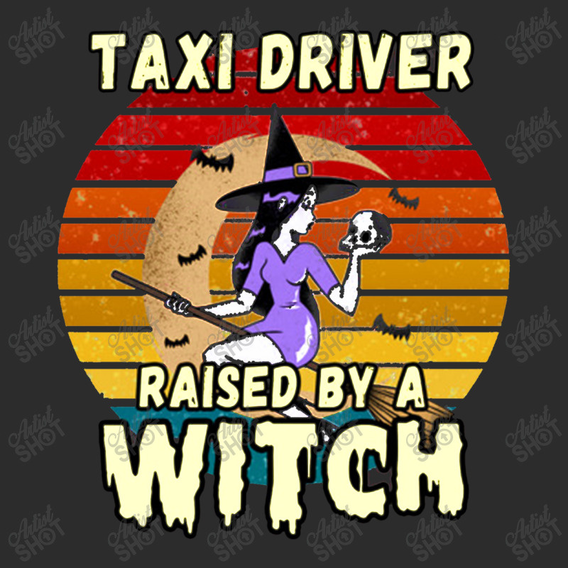 Taxi Driver Raised By A Witch, Halloween Design For Taxi Drivers Exclusive T-shirt by deluxebed | Artistshot