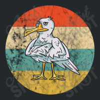 Seagull Vintage Retro Seabird Harbour Albatros Seagull Lover Crewneck Sweatshirt | Artistshot