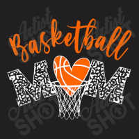 Basketball Mom Cute Novelty Distressed T-shirt | Artistshot