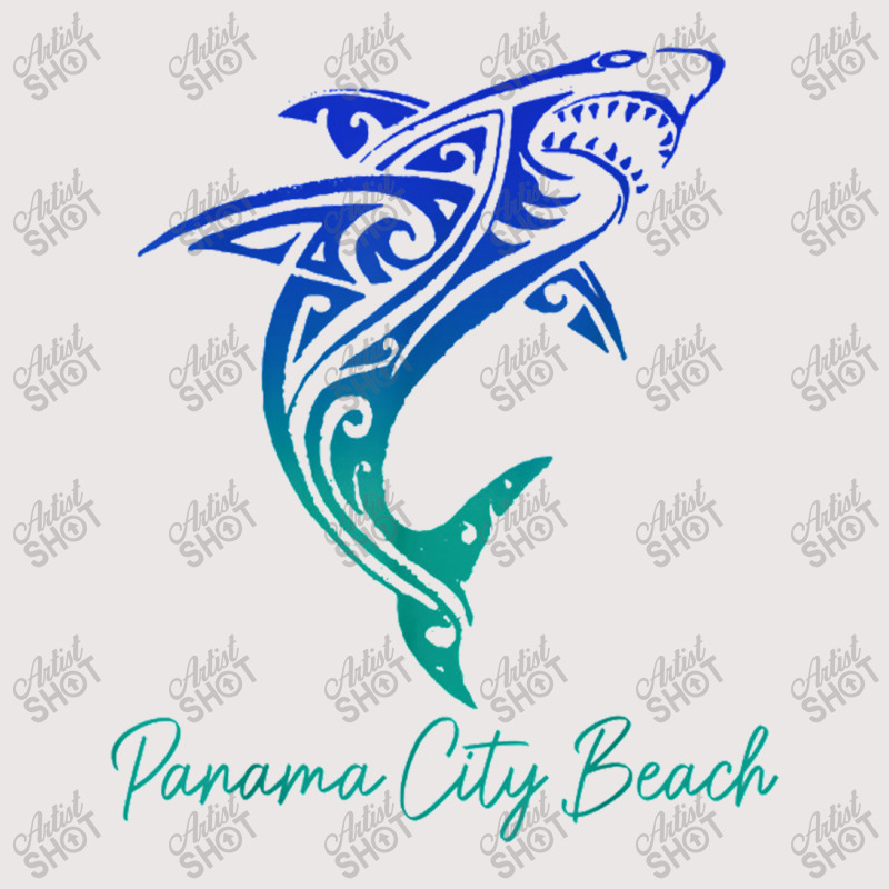 Panama City Beach Fl Shark Scuba Diving Surfer Florida Surf Pocket T-Shirt by kurniawanm | Artistshot