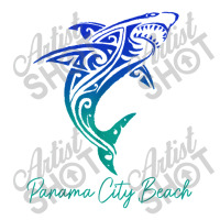 Panama City Beach Fl Shark Scuba Diving Surfer Florida Surf V-neck Tee | Artistshot