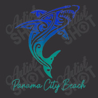 Panama City Beach Fl Shark Scuba Diving Surfer Florida Surf Vintage Hoodie | Artistshot