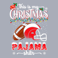 Football This Is My Christmas Pajama Funny Football Christmas 115 Foot Tank Dress | Artistshot