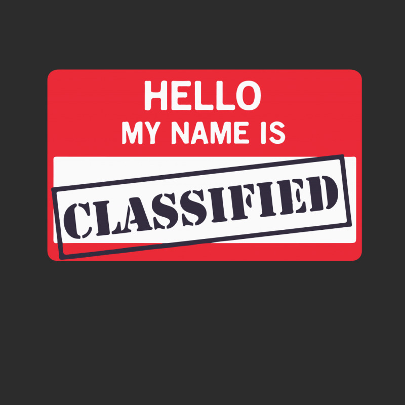 Hello My Name Is Classified1 01 Exclusive T-shirt | Artistshot