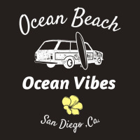 Ocean Vibes Ocean Beach San Diego Woody Station Wagon Premium T Shirt Tank Top | Artistshot