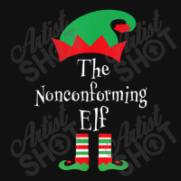 Humor Novelty Nonconforming Elf Christmas Family Matching Baby Beanies | Artistshot