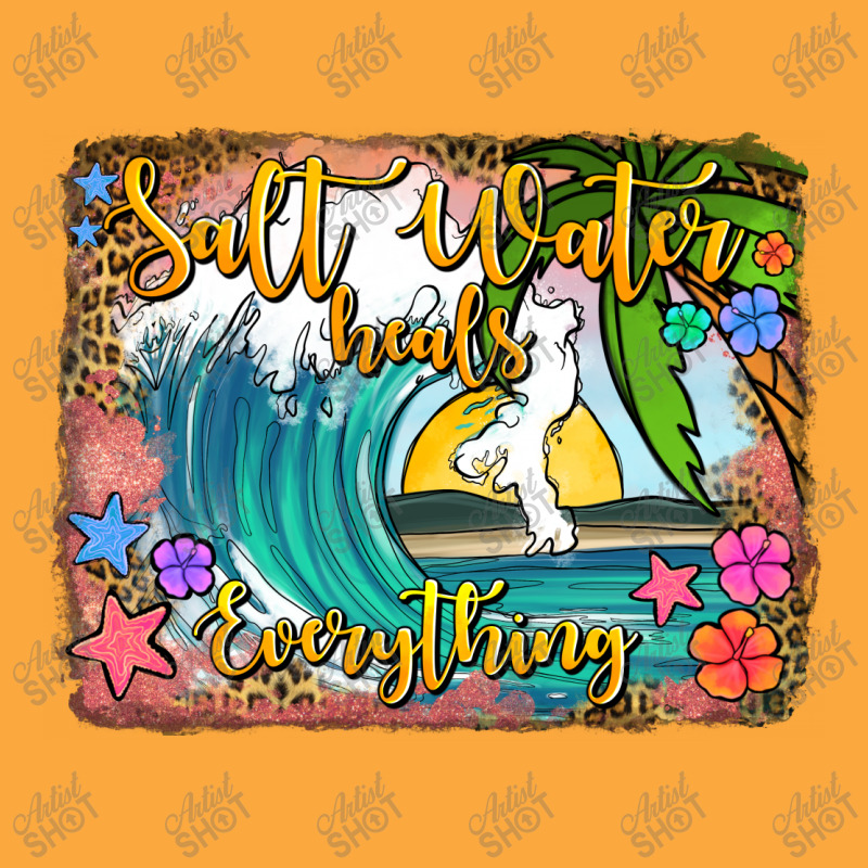 Salt Water Heals Everything Zipper Hoodie | Artistshot