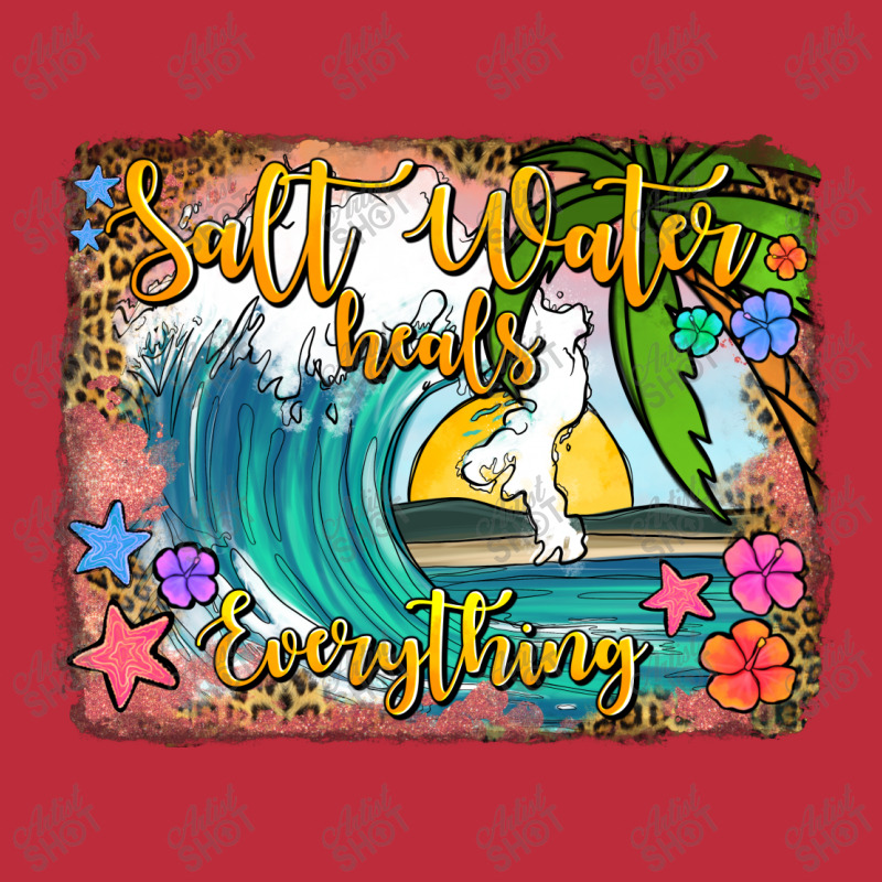 Salt Water Heals Everything Pocket T-shirt | Artistshot