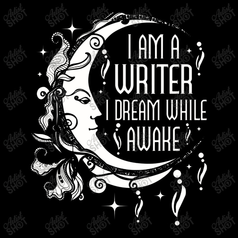 I Am A Writer I Dream While Awake Author Book Novelist Poet Maternity Scoop Neck T-shirt by kerjalembor | Artistshot