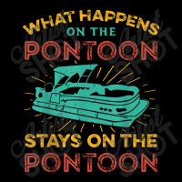 Pontoon Captain Design Boating Pontooning Fathers Day Gift V-neck Tee | Artistshot