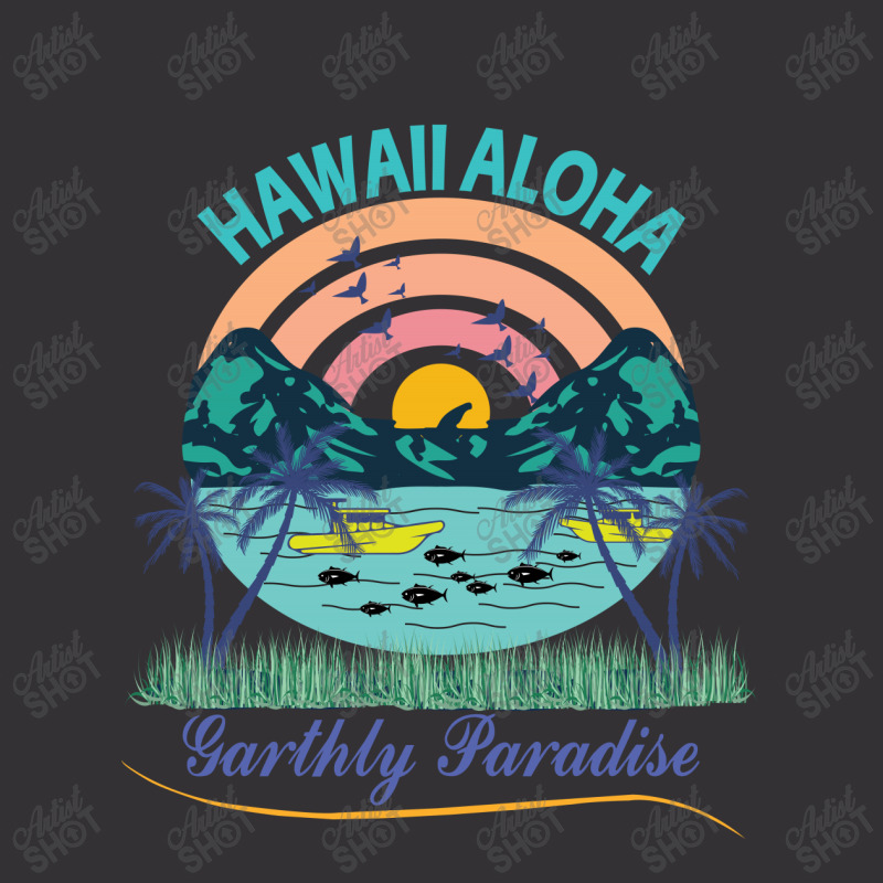 Hawai Aloha Paradise Vintage Hoodie by TrendTee | Artistshot