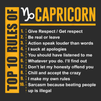 Top 10 Rules Of Capricorn Birthday Gifts T Shirt Exclusive T-shirt | Artistshot