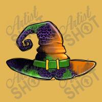 Purple Leopard Witch Hat Vintage Hoodie And Short Set | Artistshot