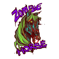 Zombie Horse Classic V-neck Tee | Artistshot