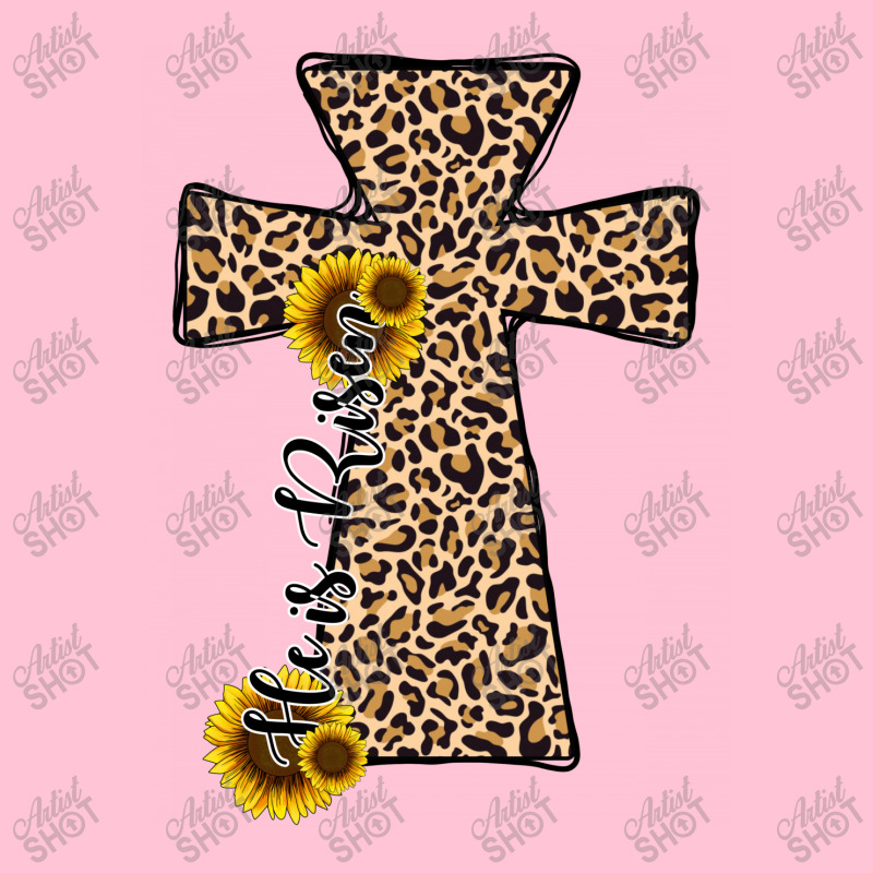 He Is Risen Leopard Cross Baby Tee | Artistshot