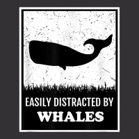 Whale Lover Funny Cetology Easily Distracted By Whales Ocean T Shirt Vintage Short | Artistshot