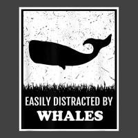 Whale Lover Funny Cetology Easily Distracted By Whales Ocean T Shirt Vintage T-shirt | Artistshot