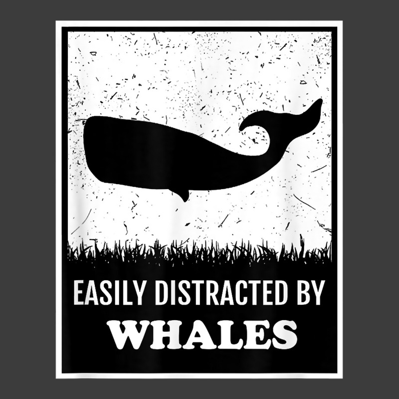 Whale Lover Funny Cetology Easily Distracted By Whales Ocean T Shirt Men's Polo Shirt by valerietaverna | Artistshot