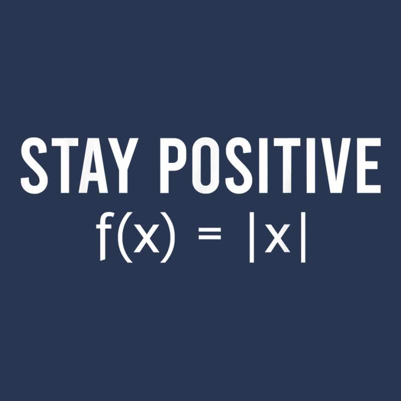 Stay Positive Avoid Negativity Tshirt  Funny Math Equation T Shirt Ladies Denim Jacket by farronpoppo | Artistshot