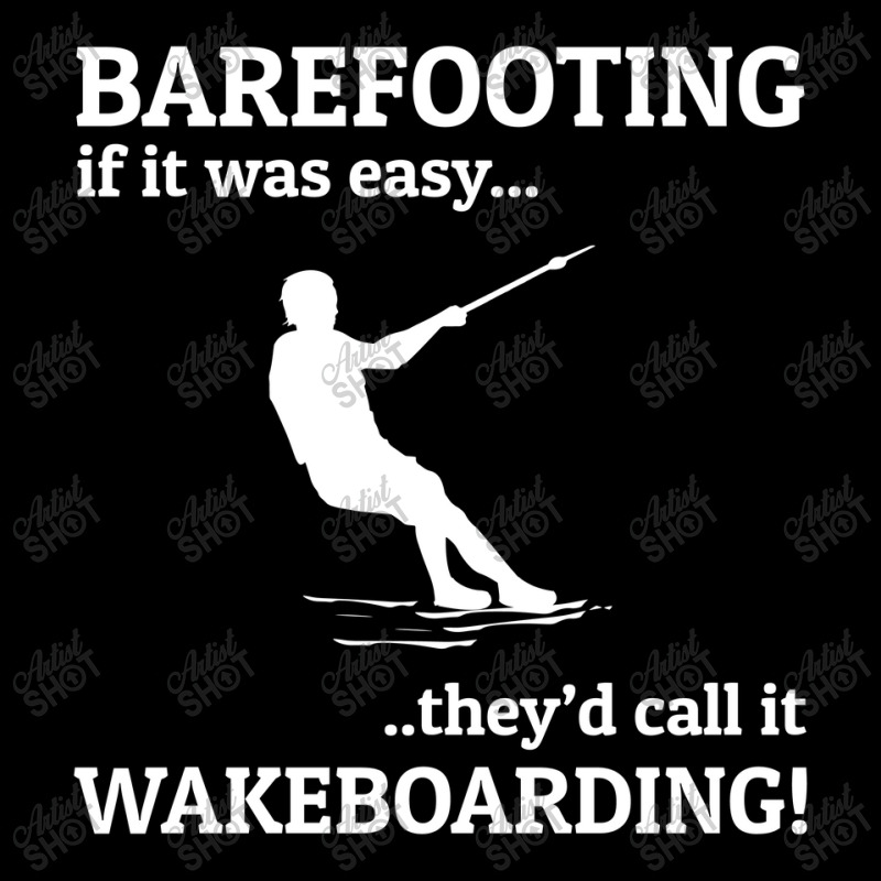 Barefoot Skiing Water Sport Motorboat Pocket T-Shirt by Tasteful Tees | Artistshot