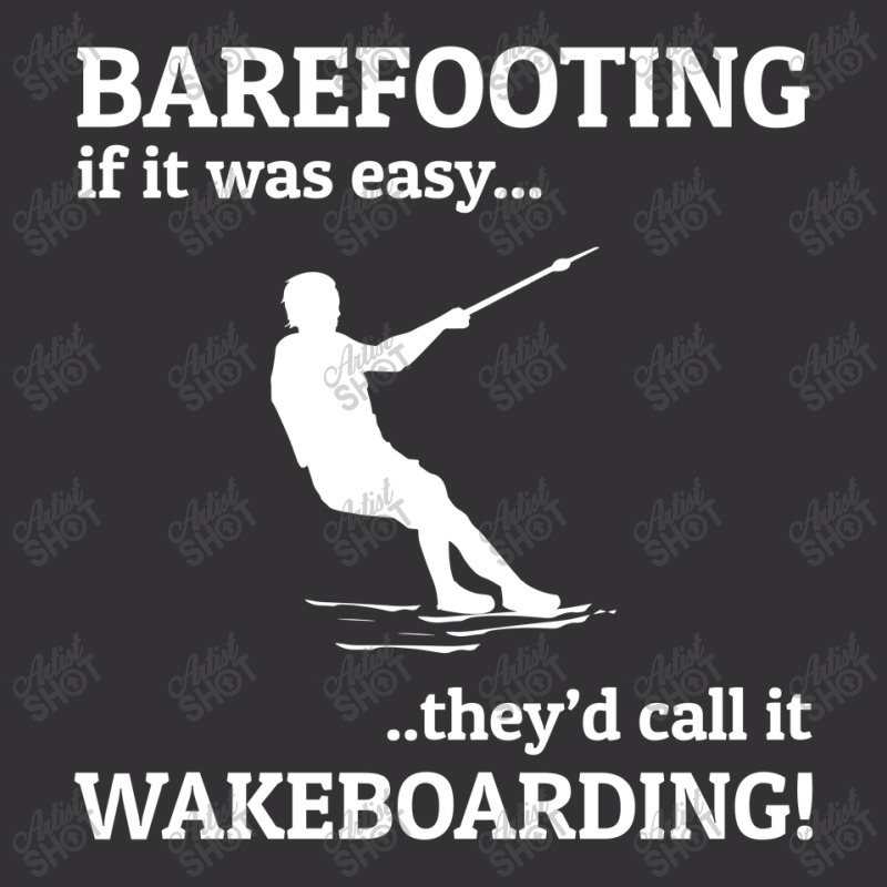 Barefoot Skiing Water Sport Motorboat Vintage Hoodie by Tasteful Tees | Artistshot