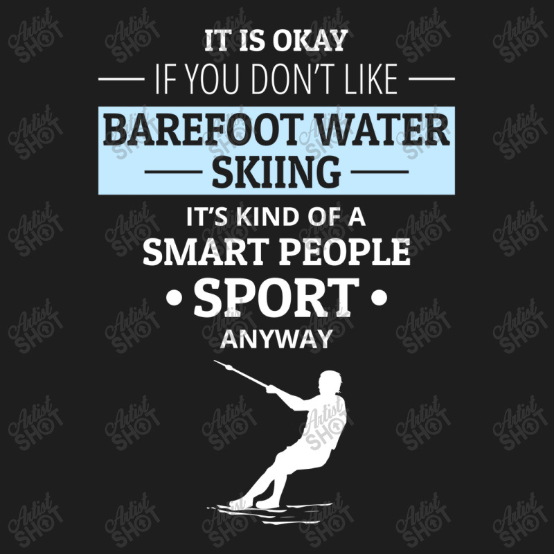 Barefoot Skiing Water Sport Motorboat Classic T-shirt by Tasteful Tees | Artistshot