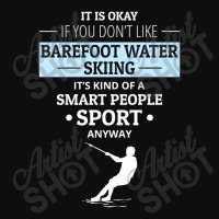 Barefoot Skiing Water Sport Motorboat Crop Top | Artistshot