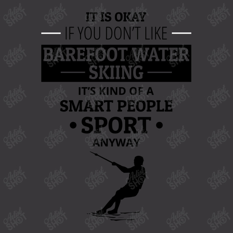 Barefoot Skiing Water Sport Motorboat Ladies Curvy T-Shirt by Tasteful Tees | Artistshot