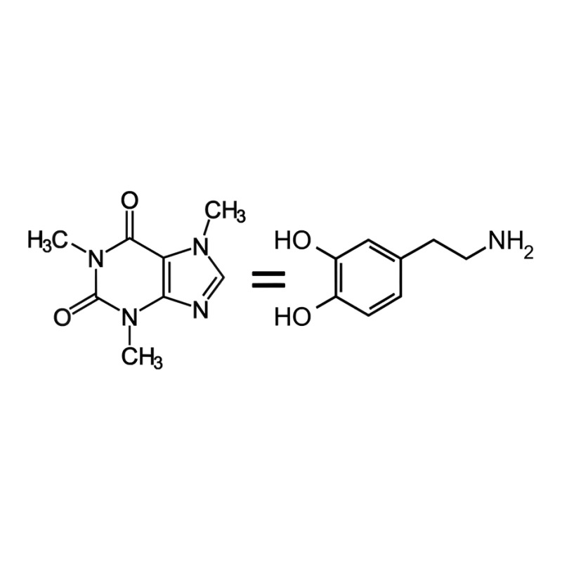 Caffeine Equals Happiness   Molecule Dopamine Science Shirt Zipper Hoodie by alayziahollars | Artistshot