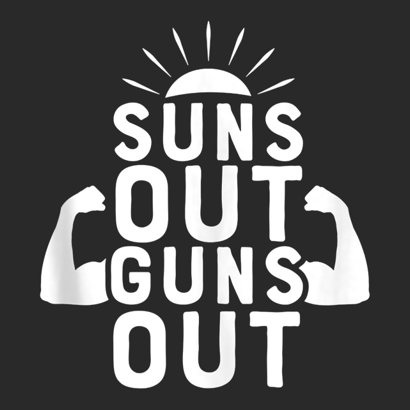 Suns Out Guns Out Funny Beach Summer Vacation For Men Women Tank Top Printed hat by manviwadlington | Artistshot