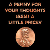 A Penny For Your Thoughts Seems A Little Pricey, Coin Letter T Shirt Youth Jogger | Artistshot