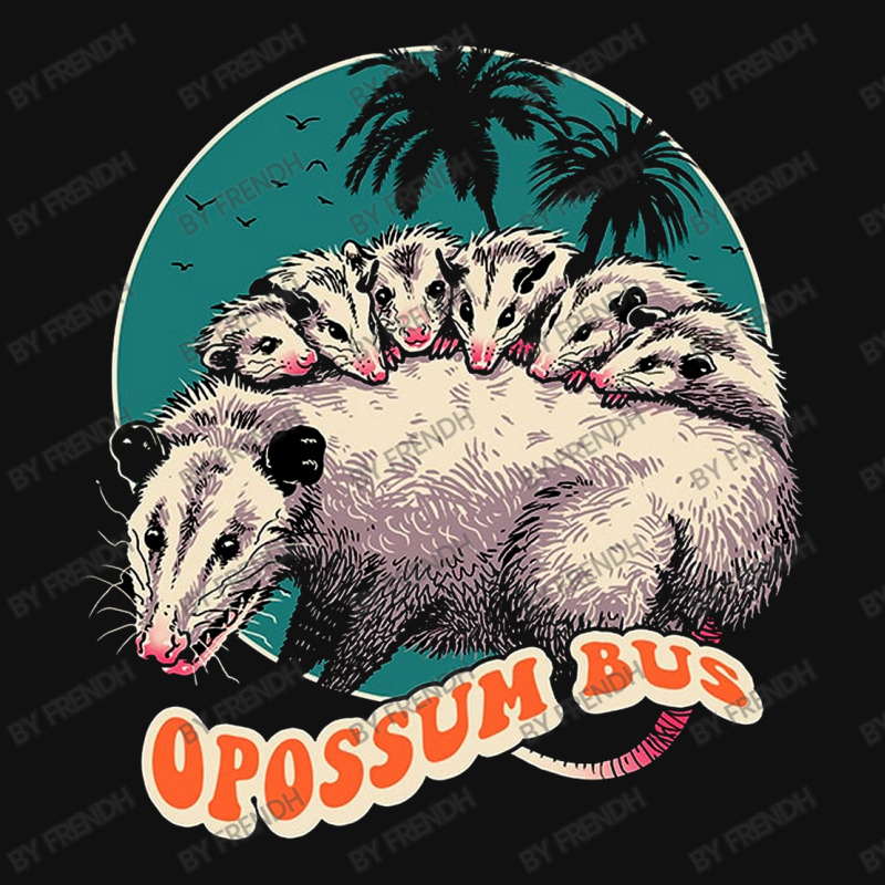 Opossum Bus Baby Beanies | Artistshot