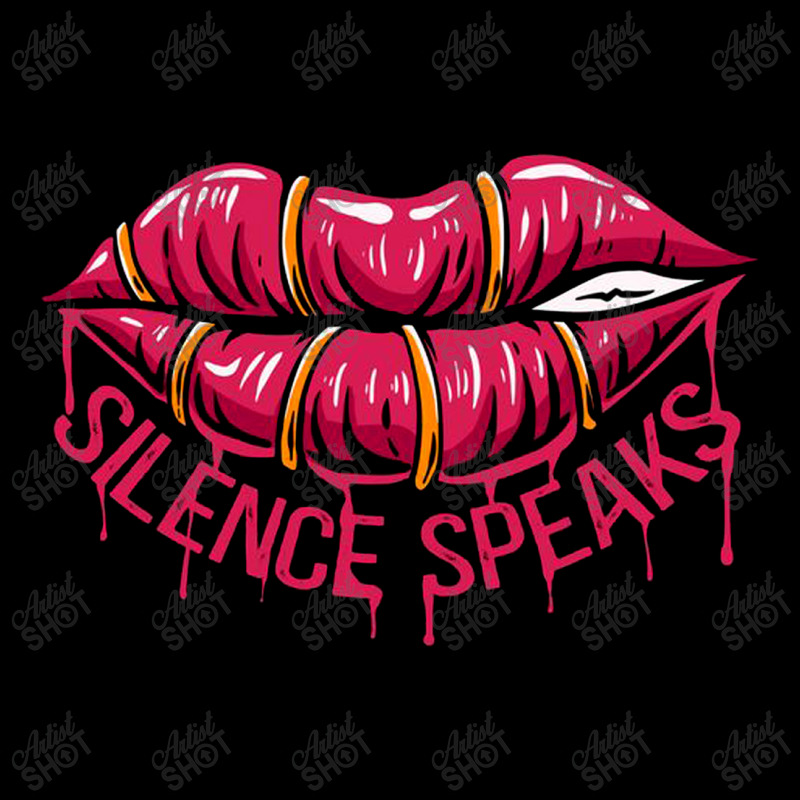 Silence Speaks Zipper Hoodie | Artistshot