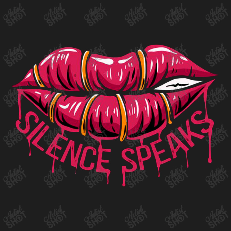 Silence Speaks Classic T-shirt | Artistshot