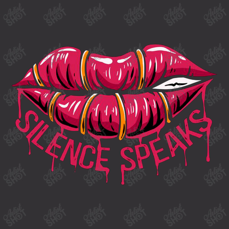 Silence Speaks Vintage Short | Artistshot